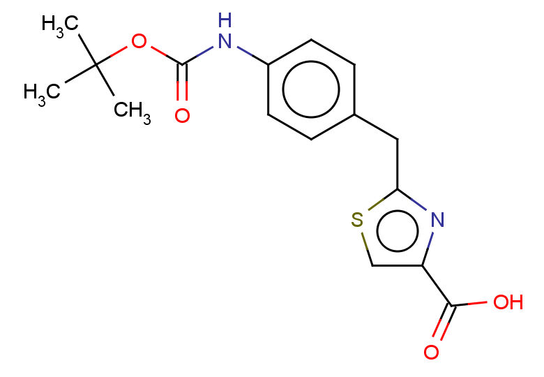 2-[(4-{[(tert-butoxy)carbonyl]amino}phenyl)methyl]-1,3-thiazole-4-carboxylic acid
