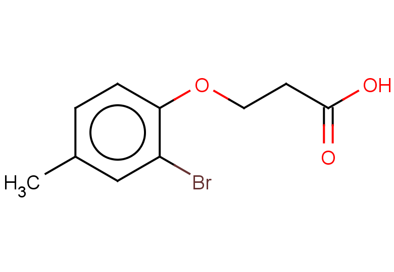 3-(2-bromo-4-methylphenoxy)propanoic acid