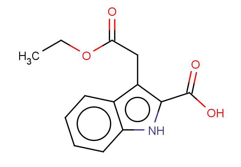 3-(2-ethoxy-2-oxoethyl)-1H-indole-2-carboxylic acid
