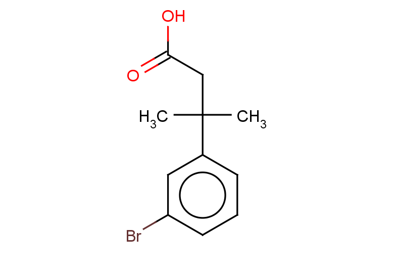 3-(3-bromophenyl)-3-methylbutanoic acid
