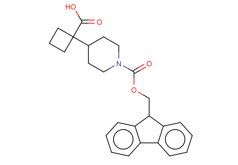 1-(1-{[(9H-fluoren-9-yl)methoxy]carbonyl}piperidin-4-yl)cyclobutane-1-carboxylic acid