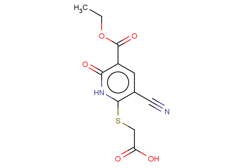 2-{[3-cyano-5-(ethoxycarbonyl)-6-oxo-1,6-dihydropyridin-2-yl]sulfanyl}acetic acid