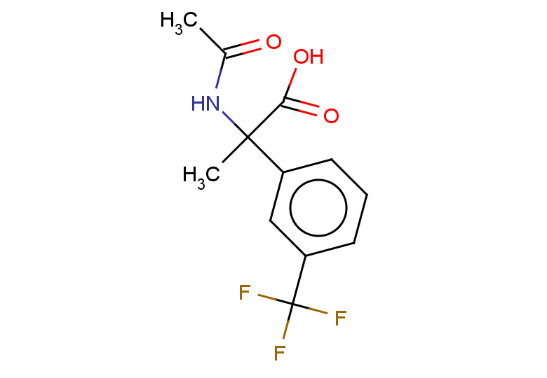 2-acetamido-2-[3-(trifluoromethyl)phenyl]propanoic acid