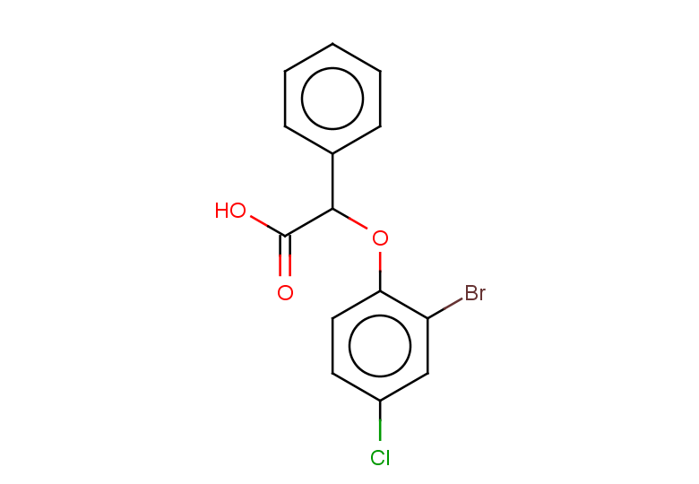2-(2-bromo-4-chlorophenoxy)-2-phenylacetic acid