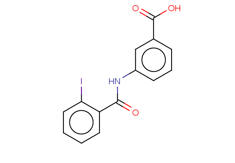 3-(2-iodobenzamido)benzoic acid