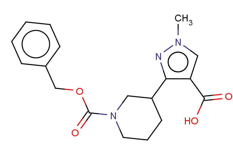 3-{1-[(benzyloxy)carbonyl]piperidin-3-yl}-1-methyl-1H-pyrazole-4-carboxylic acid