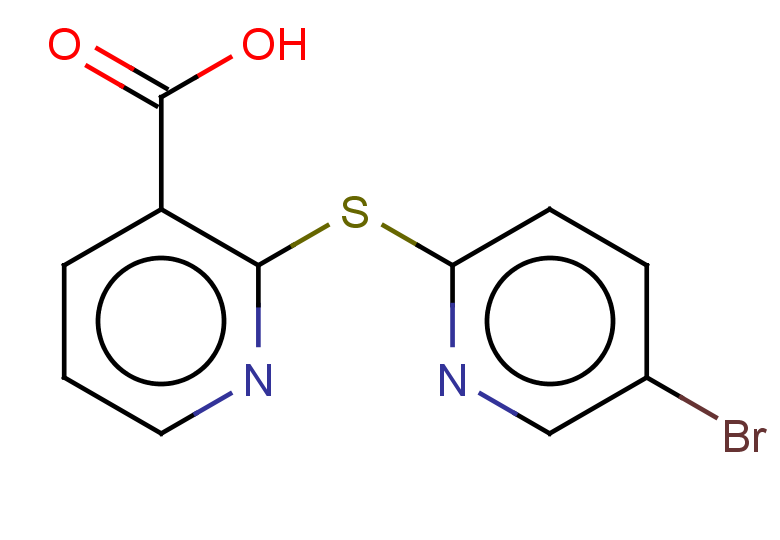 2-[(5-bromopyridin-2-yl)sulfanyl]pyridine-3-carboxylic acid