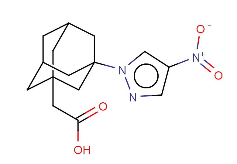 2-[3-(4-nitro-1H-pyrazol-1-yl)adamantan-1-yl]acetic acid