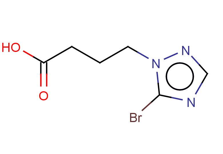 4-(5-bromo-1H-1,2,4-triazol-1-yl)butanoic acid