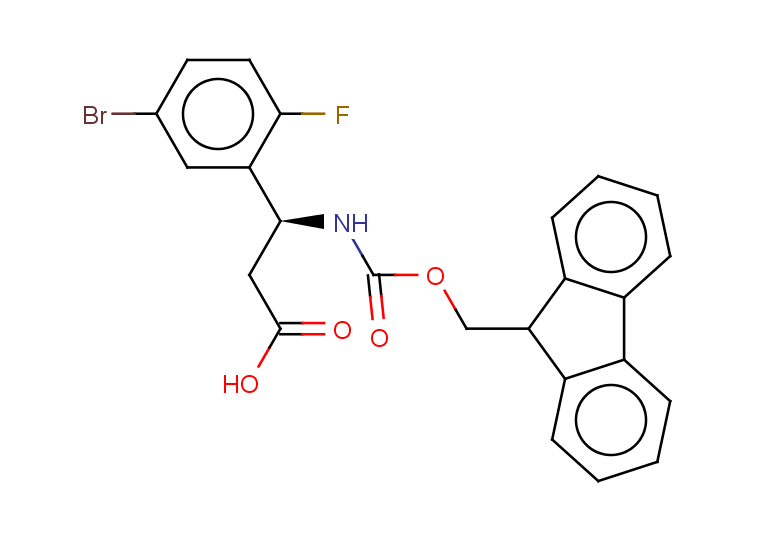 (3S)-3-(5-bromo-2-fluorophenyl)-3-({[(9H-fluoren-9-yl)methoxy]carbonyl}amino)propanoic acid