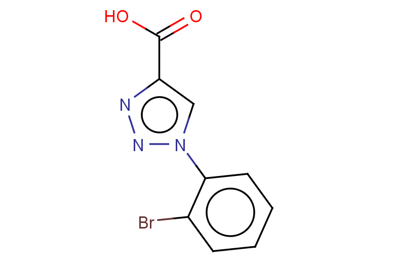 1-(2-bromophenyl)-1H-1,2,3-triazole-4-carboxylic acid