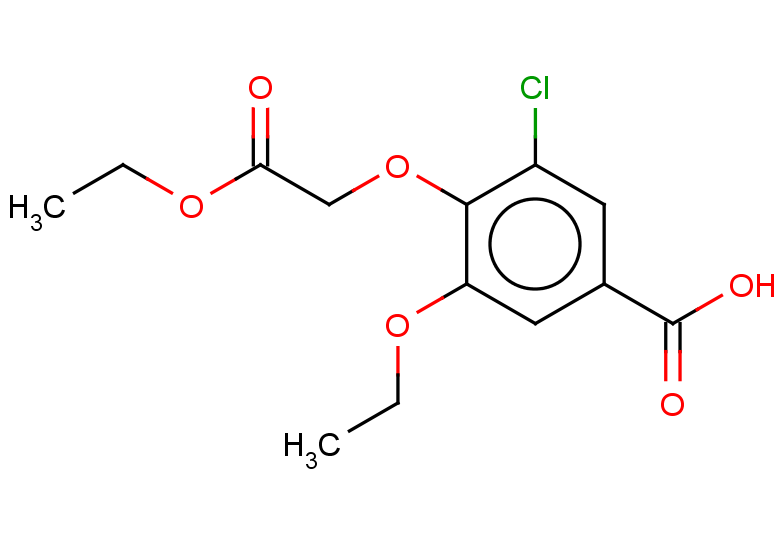 3-CHLORO-5-ETHOXY-4-(2-ETHOXY-2-OXOETHOXY)BENZOIC ACID
