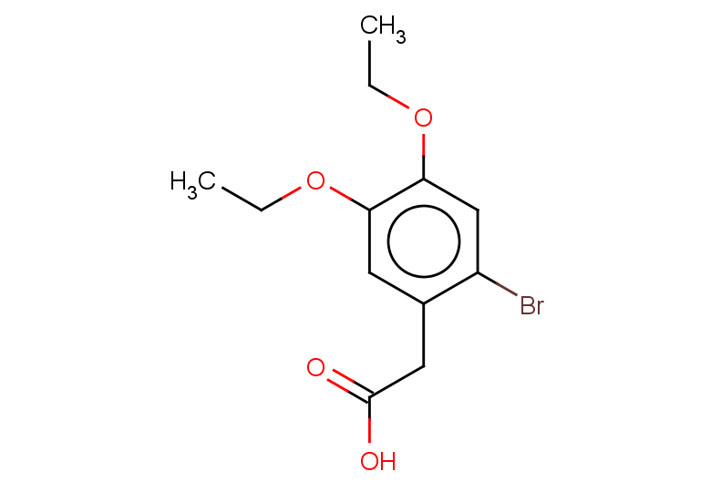 2-(2-bromo-4,5-diethoxyphenyl)acetic acid