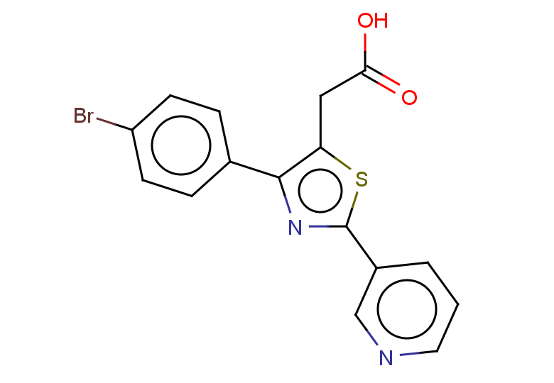 2-[4-(4-bromophenyl)-2-(pyridin-3-yl)-1,3-thiazol-5-yl]acetic acid