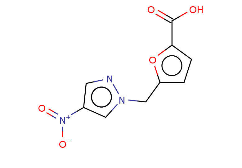 5-[(4-nitro-1H-pyrazol-1-yl)methyl]furan-2-carboxylic acid
