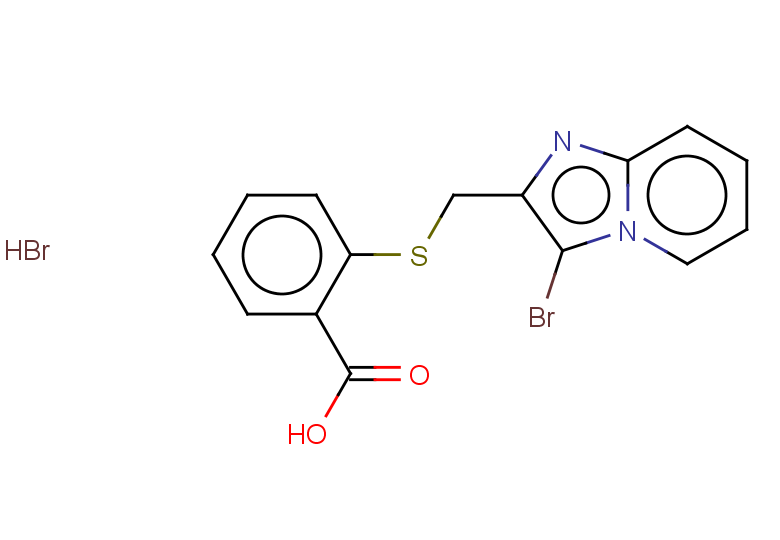 2-[({3-bromoimidazo[1,2-a]pyridin-2-yl}methyl)sulfanyl]benzoic acid hydrobromide