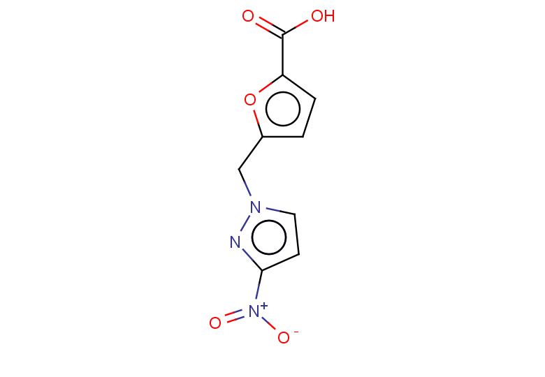 5-[(3-nitro-1H-pyrazol-1-yl)methyl]furan-2-carboxylic acid