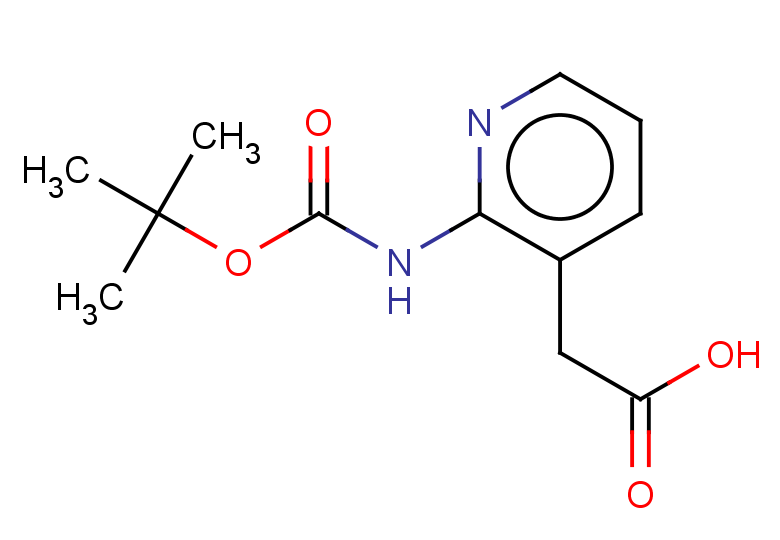 2-(2-{[(tert-butoxy)carbonyl]amino}pyridin-3-yl)acetic acid