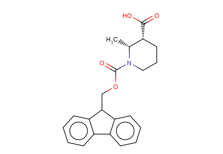rac-(2R,3R)-1-{[(9H-fluoren-9-yl)methoxy]carbonyl}-2-methylpiperidine-3-carboxylic acid, cis