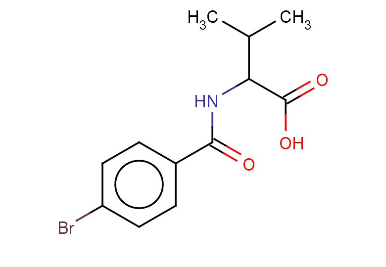 2-[(4-bromophenyl)formamido]-3-methylbutanoic acid