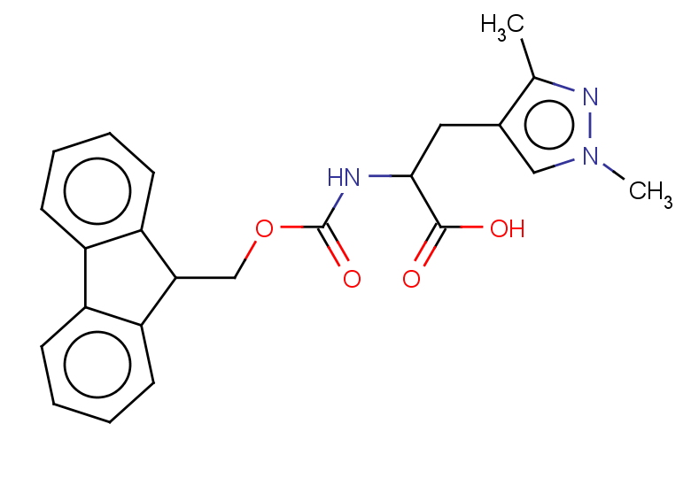 3-(1,3-dimethyl-1H-pyrazol-4-yl)-2-({[(9H-fluoren-9-yl)methoxy]carbonyl}amino)propanoic acid