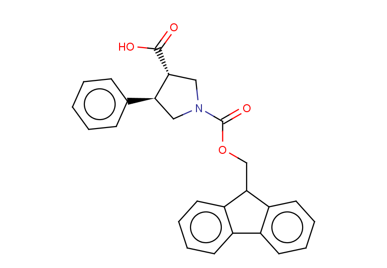 rac-(3R,4S)-1-{[(9H-fluoren-9-yl)methoxy]carbonyl}-4-phenylpyrrolidine-3-carboxylic acid, trans