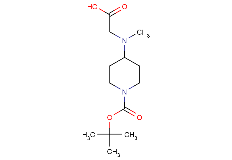 2-({1-[(tert-butoxy)carbonyl]piperidin-4-yl}(methyl)amino)acetic acid