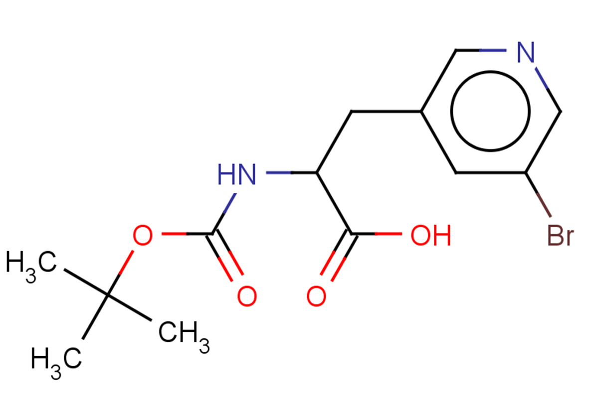 3-(5-bromopyridin-3-yl)-2-{[(tert-butoxy)carbonyl]amino}propanoic acid