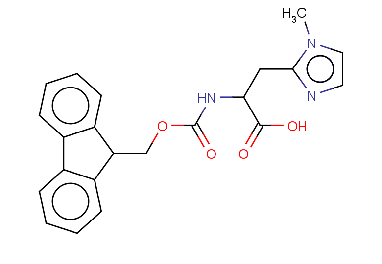 2-({[(9H-fluoren-9-yl)methoxy]carbonyl}amino)-3-(1-methyl-1H-imidazol-2-yl)propanoic acid