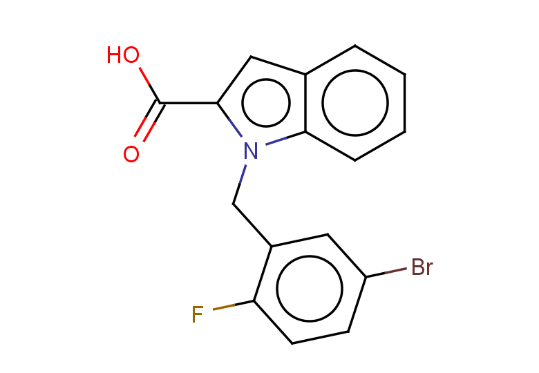 1-[(5-bromo-2-fluorophenyl)methyl]-1H-indole-2-carboxylic acid