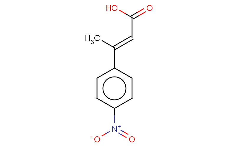 (2E)-3-(4-nitrophenyl)but-2-enoic acid