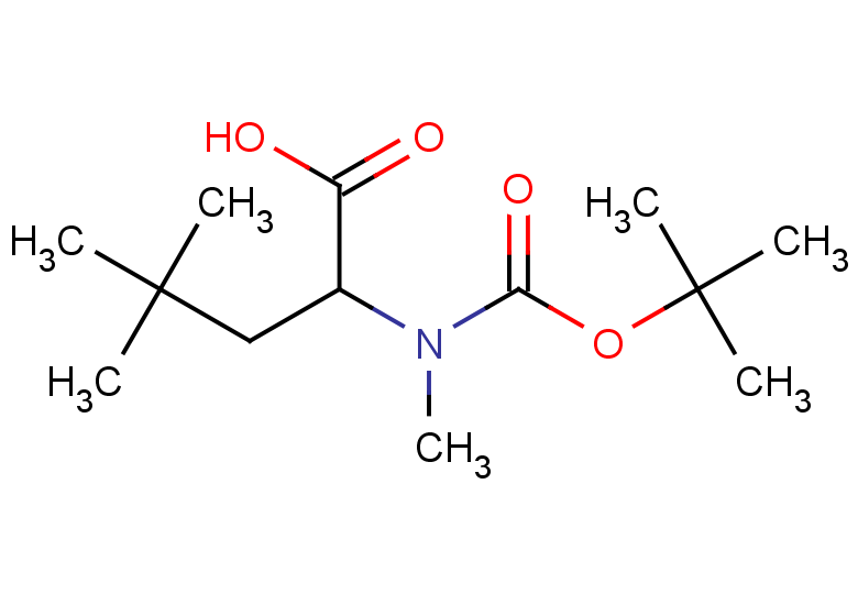 2-{[(tert-butoxy)carbonyl](methyl)amino}-4,4-dimethylpentanoic acid