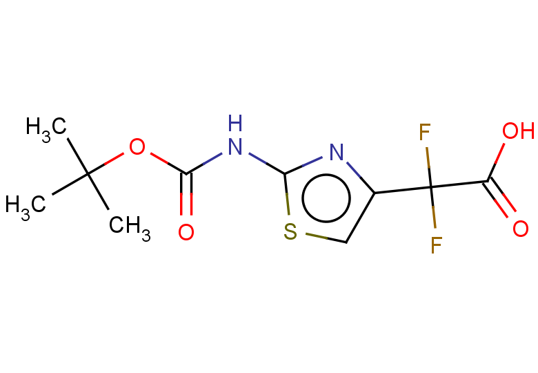 2-(2-{[(tert-butoxy)carbonyl]amino}-1,3-thiazol-4-yl)-2,2-difluoroacetic acid