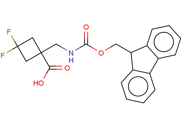 1-[({[(9H-fluoren-9-yl)methoxy]carbonyl}amino)methyl]-3,3-difluorocyclobutane-1-carboxylic acid