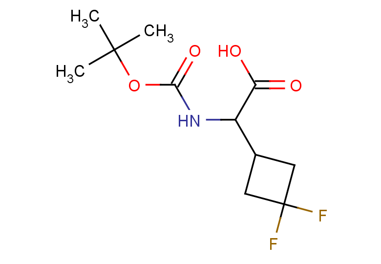 2-((tert-butoxycarbonyl)amino)-2-(3,3-difluorocyclobutyl)acetic acid