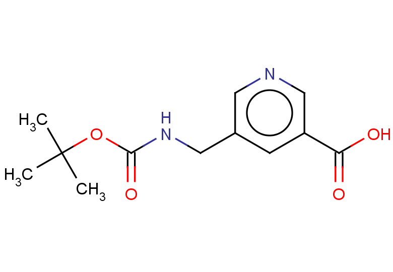 5-({[(tert-butoxy)carbonyl]amino}methyl)pyridine-3-carboxylic acid