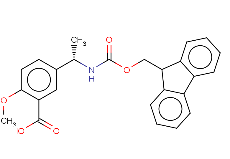 5-[(1S)-1-({[(9H-fluoren-9-yl)methoxy]carbonyl}amino)ethyl]-2-methoxybenzoic acid
