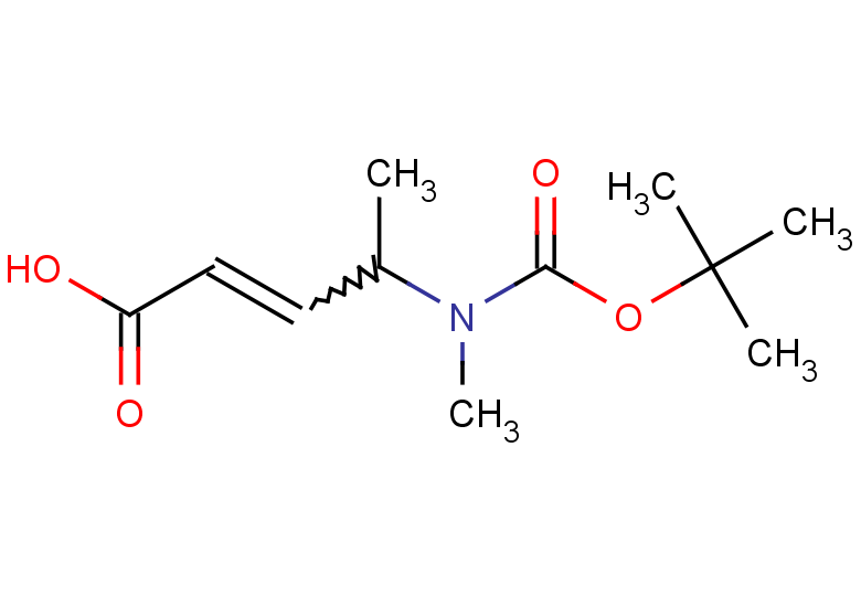 4-{[(tert-butoxy)carbonyl](methyl)amino}pent-2-enoic acid