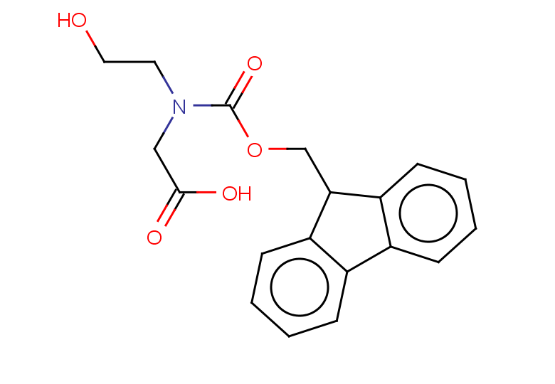 2-{[(9H-fluoren-9-ylmethoxy)carbonyl](2-hydroxyethyl)amino}acetic acid