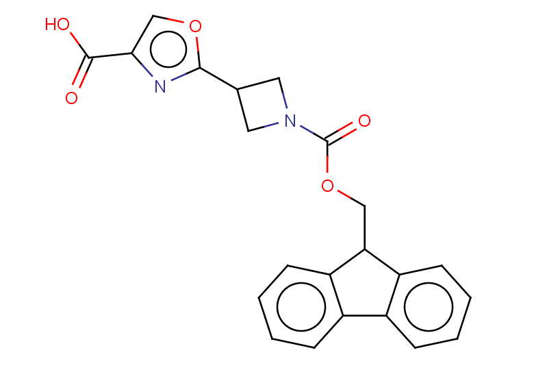 2-(1-{[(9H-fluoren-9-yl)methoxy]carbonyl}azetidin-3-yl)-1,3-oxazole-4-carboxylic acid