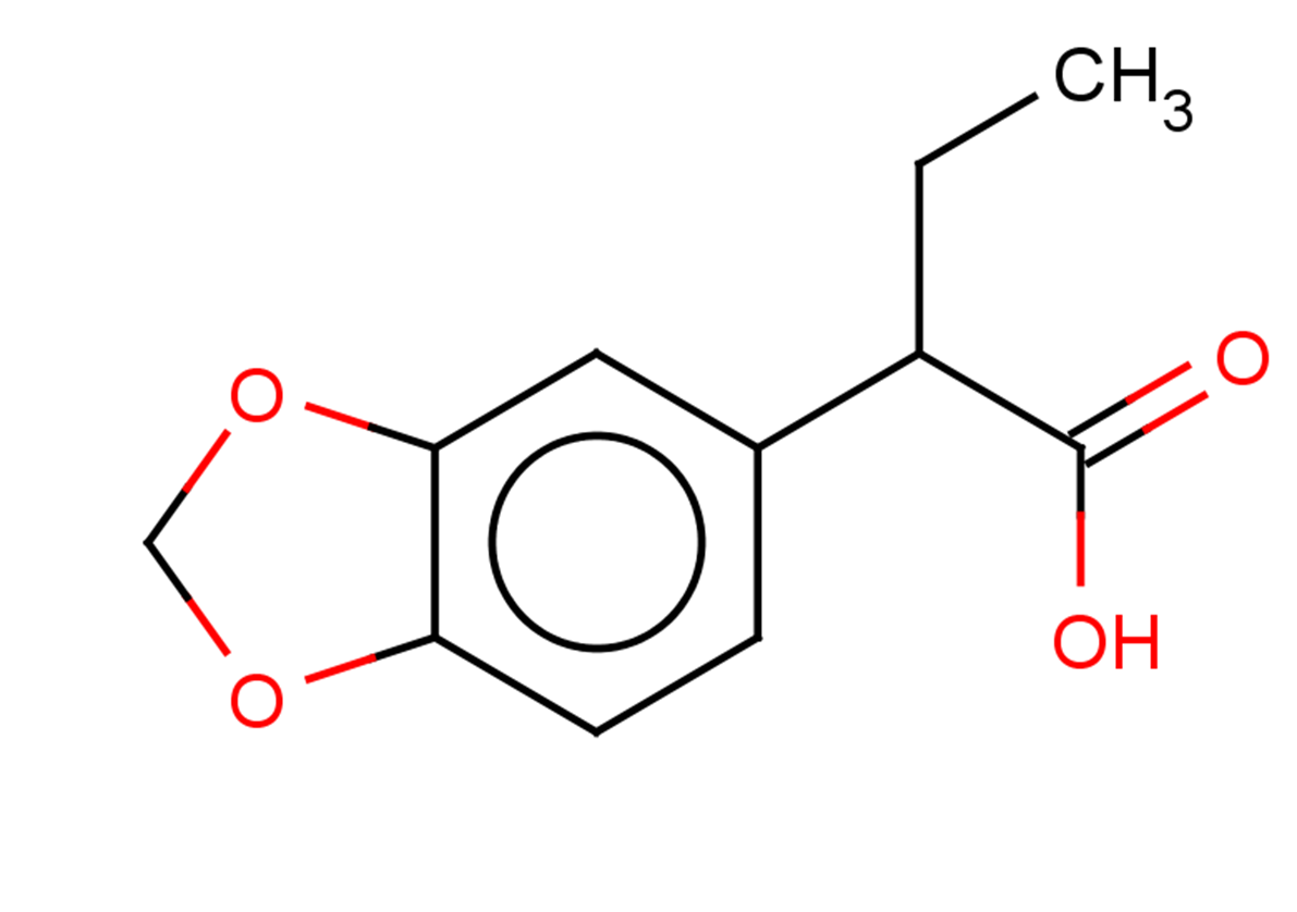 2-(1,3-dioxaindan-5-yl)butanoic acid