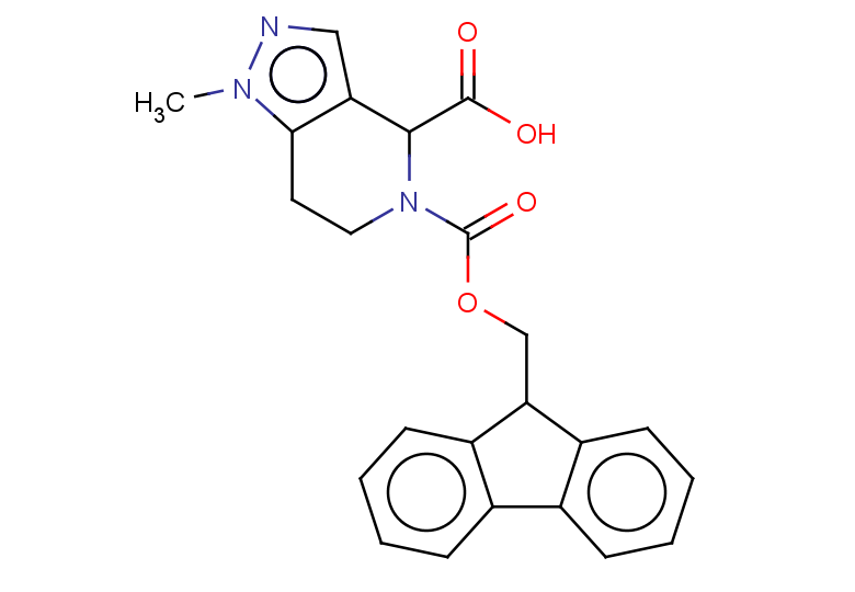 5-{[(9H-fluoren-9-yl)methoxy]carbonyl}-1-methyl-1H,4H,5H,6H,7H-pyrazolo[4,3-c]pyridine-4-carboxylic acid