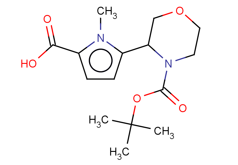 5-{4-[(tert-butoxy)carbonyl]morpholin-3-yl}-1-methyl-1H-pyrrole-2-carboxylic acid