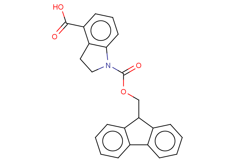 1-{[(9H-fluoren-9-yl)methoxy]carbonyl}-2,3-dihydro-1H-indole-4-carboxylic acid