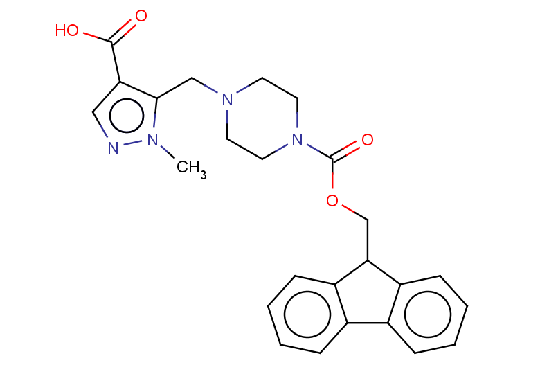 5-[(4-{[(9H-fluoren-9-yl)methoxy]carbonyl}piperazin-1-yl)methyl]-1-methyl-1H-pyrazole-4-carboxylic acid