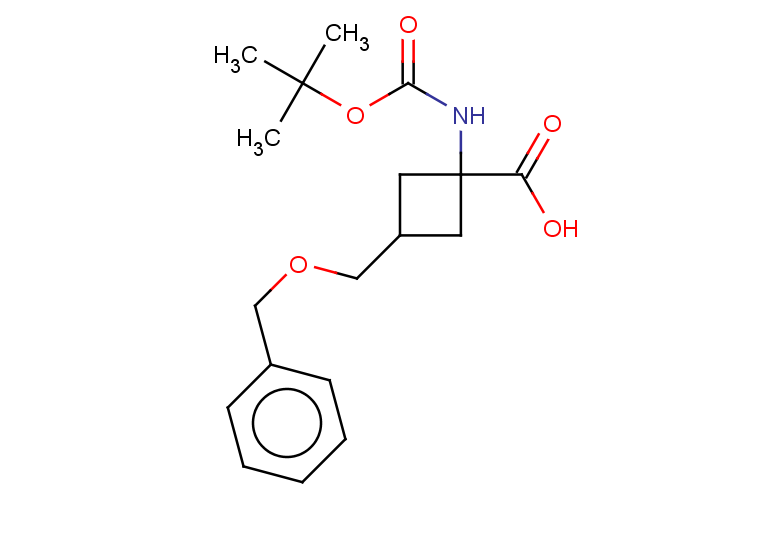 3-[(benzyloxy)methyl]-1-{[(tert-butoxy)carbonyl]amino}cyclobutane-1-carboxylic acid