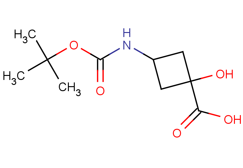 3-{[(tert-butoxy)carbonyl]amino}-1-hydroxycyclobutane-1-carboxylic acid