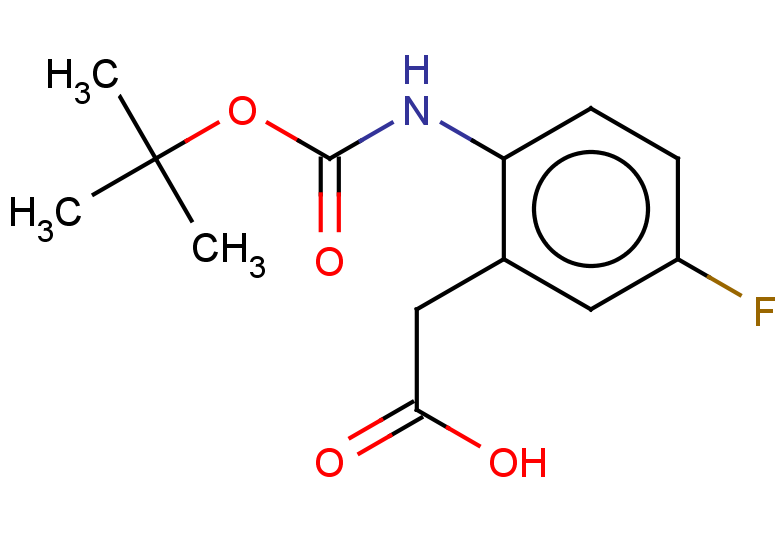 2-(2-{[(tert-butoxy)carbonyl]amino}-5-fluorophenyl)acetic acid
