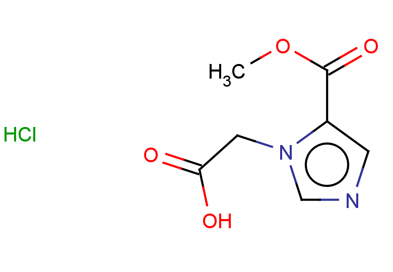 2-[5-(methoxycarbonyl)-1H-imidazol-1-yl]acetic acid hydrochloride