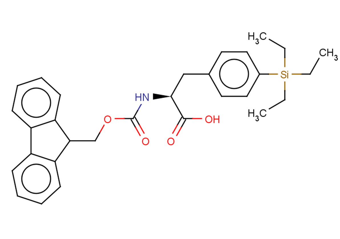 (2S)-2-({[(9H-fluoren-9-yl)methoxy]carbonyl}amino)-3-[4-(triethylsilyl)phenyl]propanoic acid